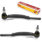 Metrix Premium 2 PC Front Left Outer and Front Right Outer Tie Rod End Kit 99986MT OEM fit auto parts