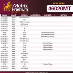 Metrix Premium Chassis Parts suspension steering brake parts