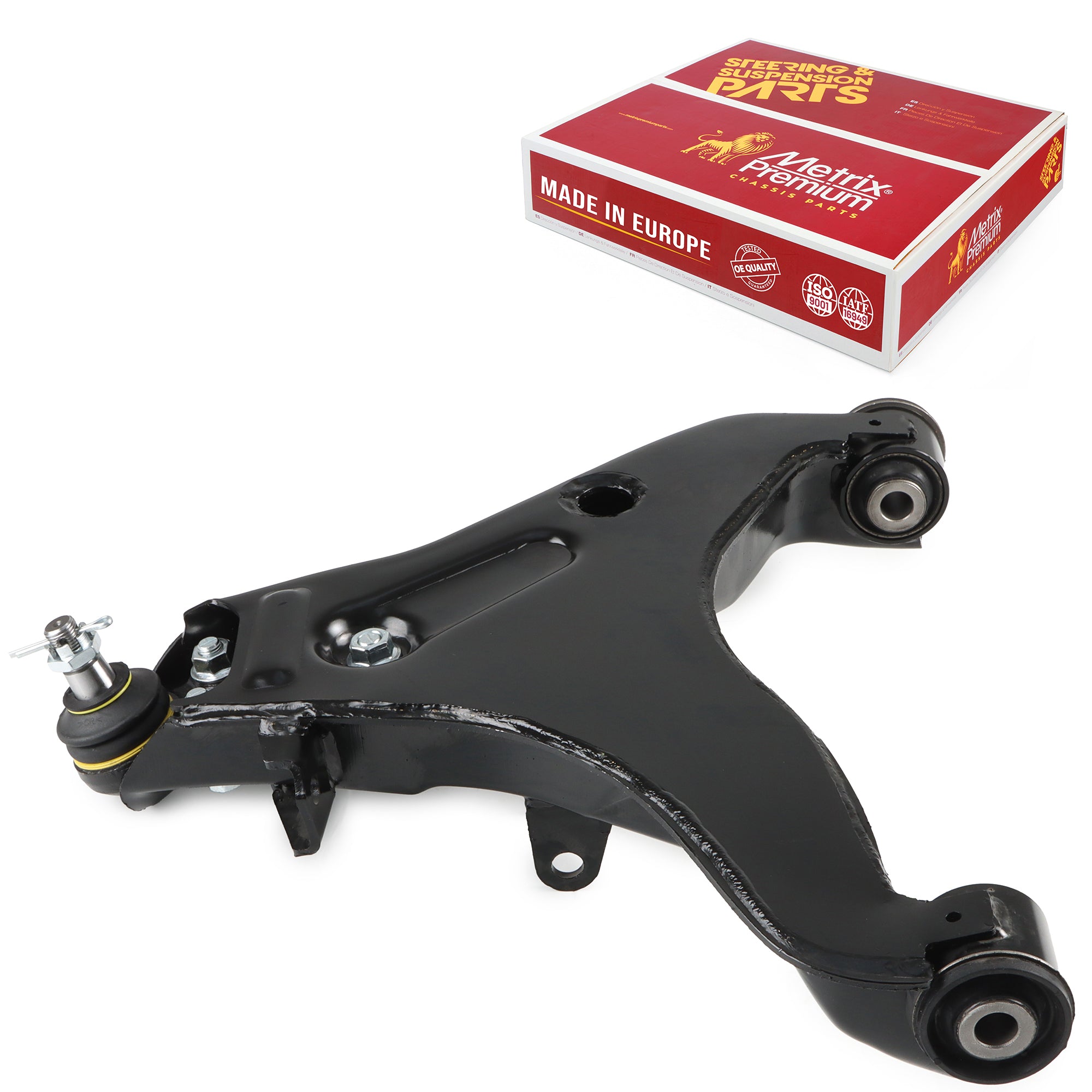 Metrix Premium Chassis Parts Front Left Lower Control Arm and Ball Joint Assembly 46047MT OEM fit auto parts