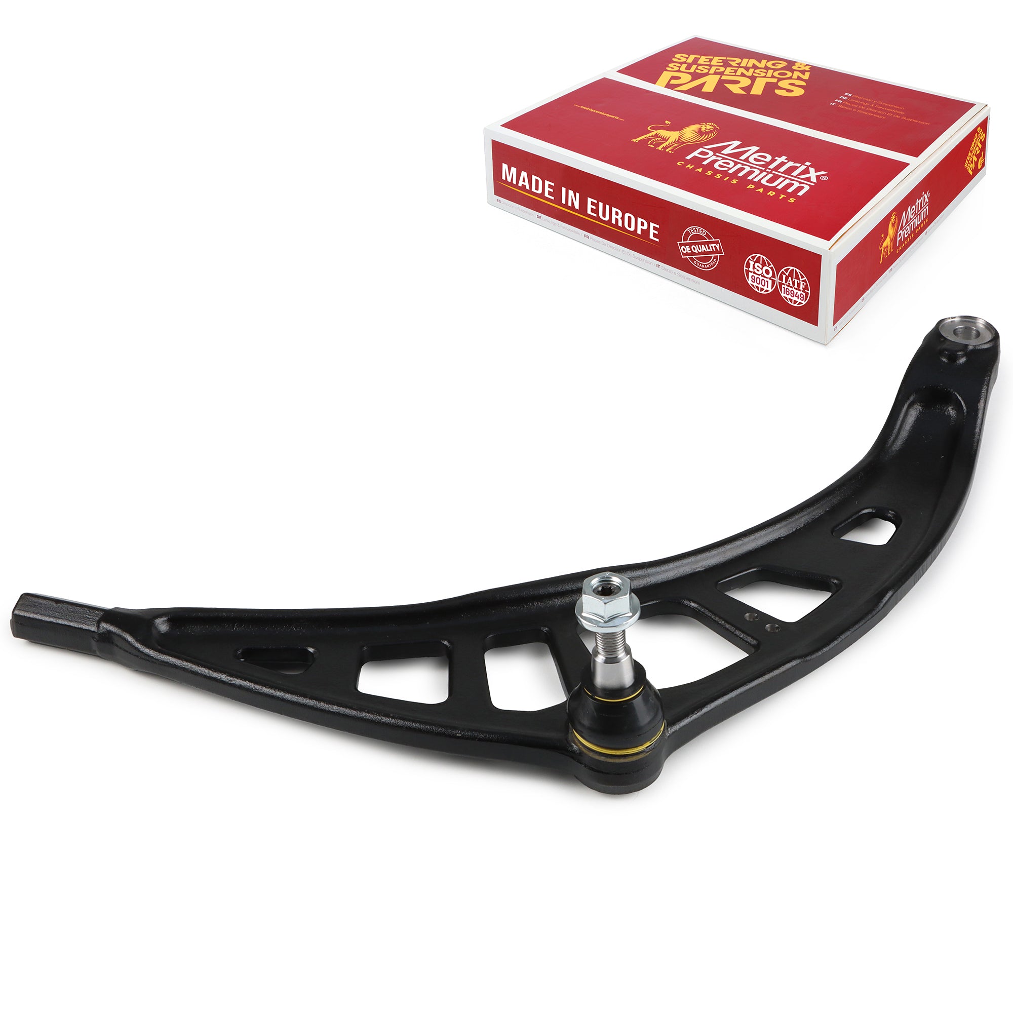 Metrix Premium Chassis Parts Front Right Lower Control Arm and Ball Joint Assembly 46146MT OEM fit auto parts