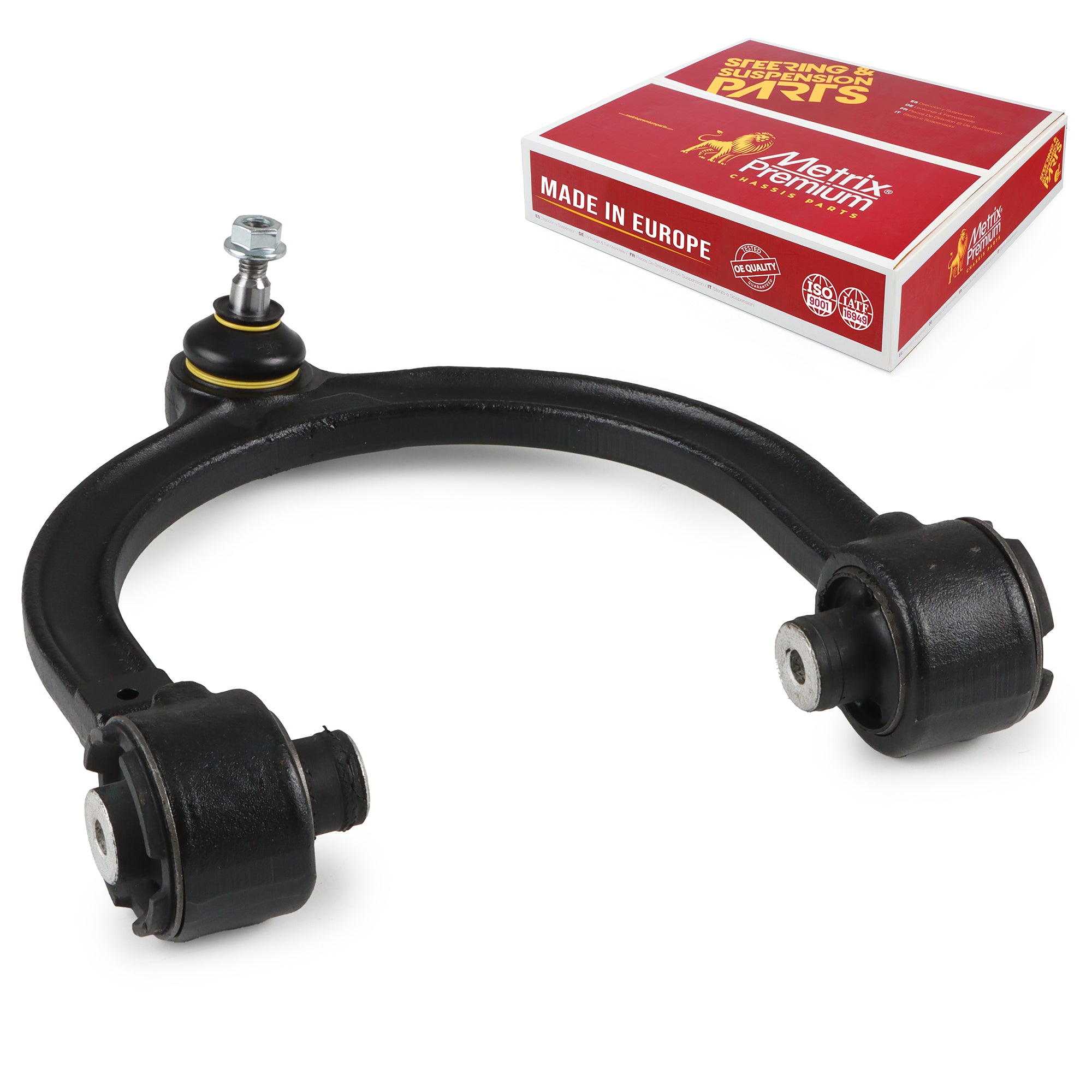 Metrix Premium Chassis Parts Front Left Upper Control Arm and Ball Joint Assembly 46577MT OEM fit auto parts