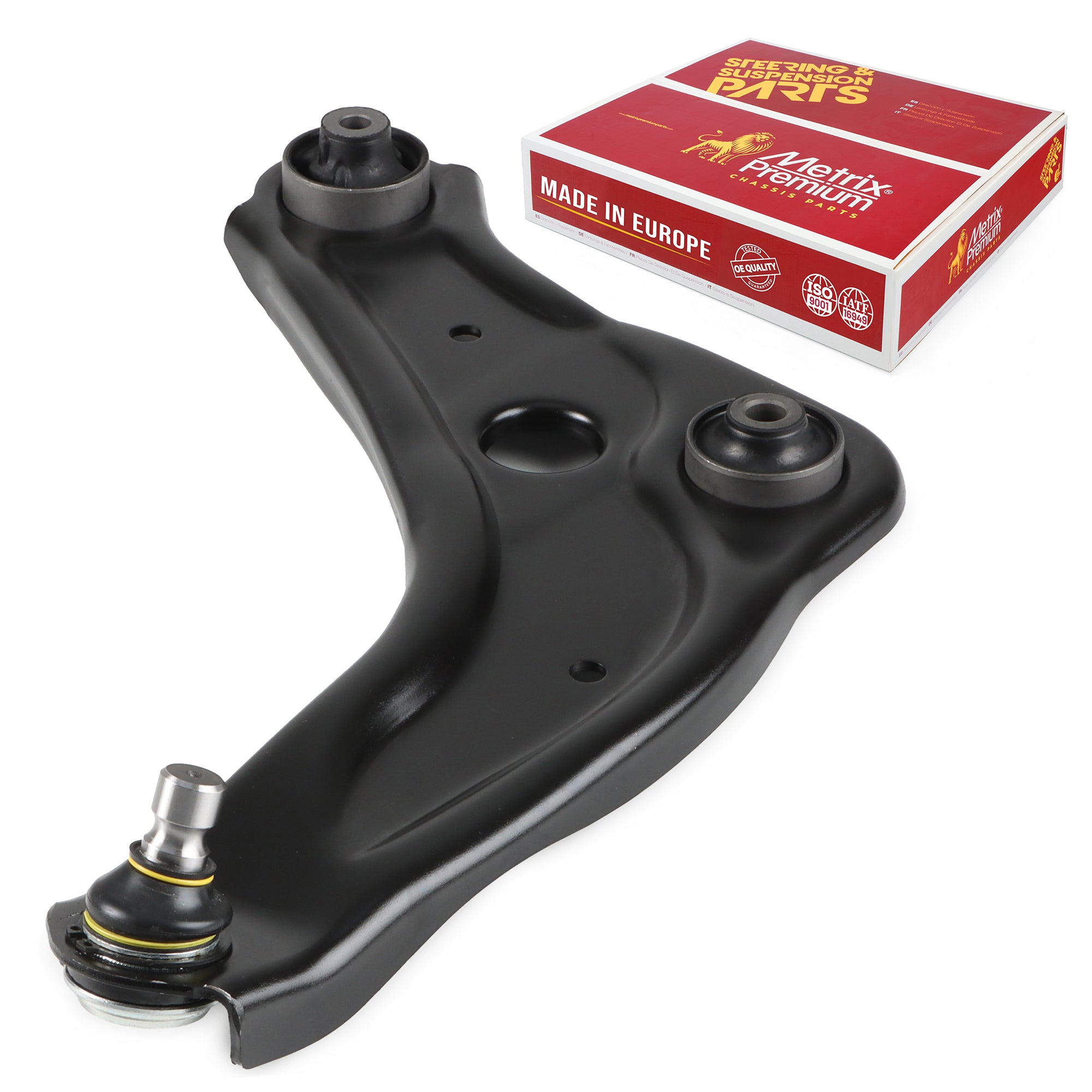 Metrix Premium Chassis Parts Front Right Control Arm and Ball Joint Assembly 47028MT OEM fit auto parts