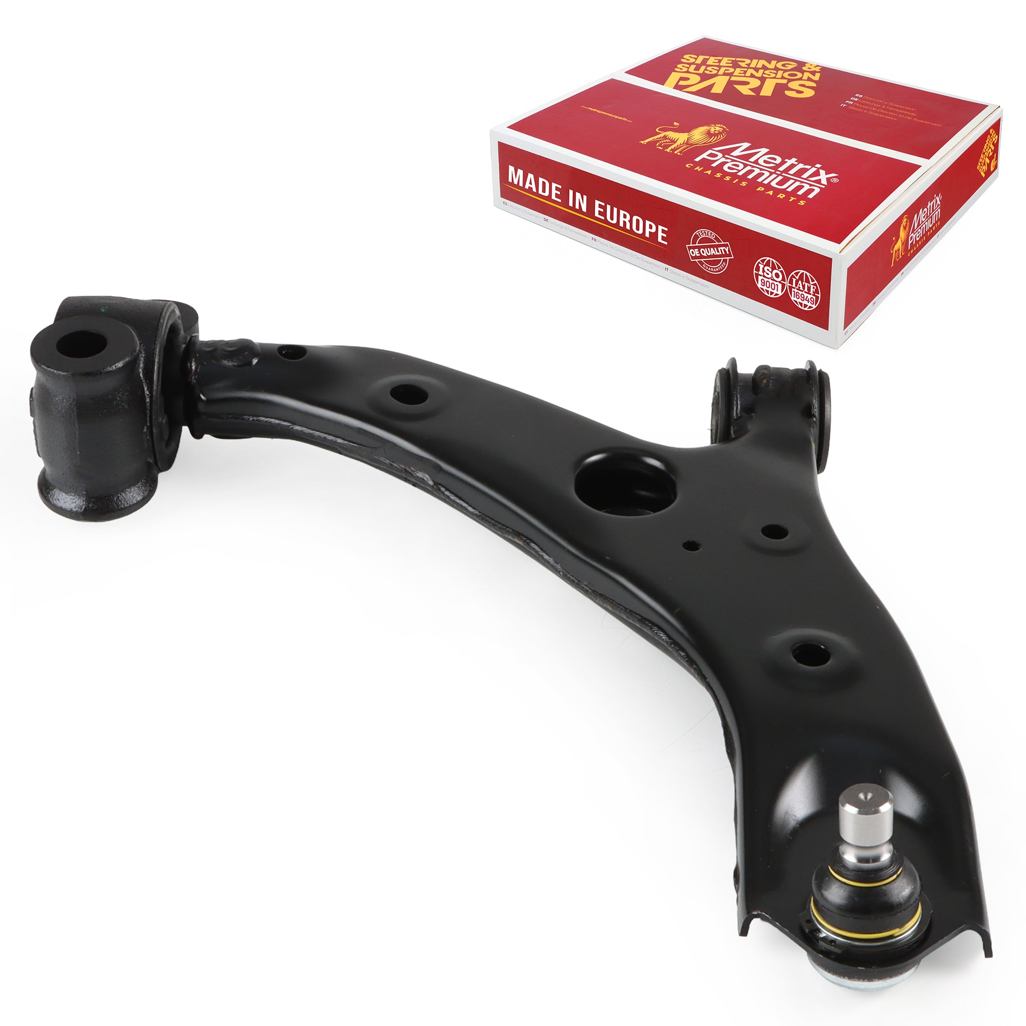 Metrix Premium Chassis Parts Front Right Lower Control Arm and Ball Joint Assembly 48600MT OEM fit auto parts