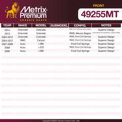 Metrix Premium Chassis Parts Front Stabilizer Bar Link 49255MT aftermarket car parts
