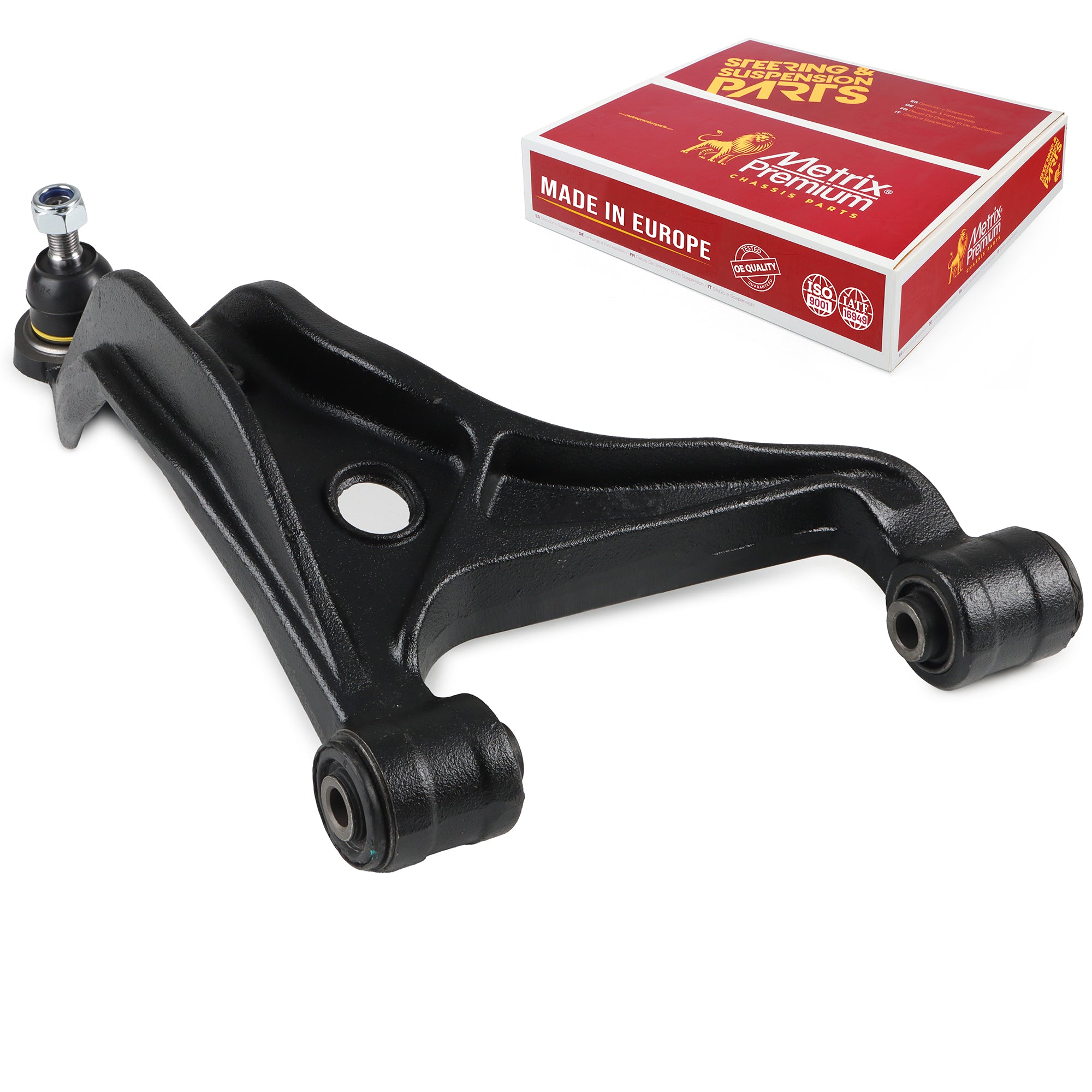 Metrix Premium Chassis Parts Rear Left Upper Control Arm and Ball Joint Assembly 49453MT OEM fit auto parts