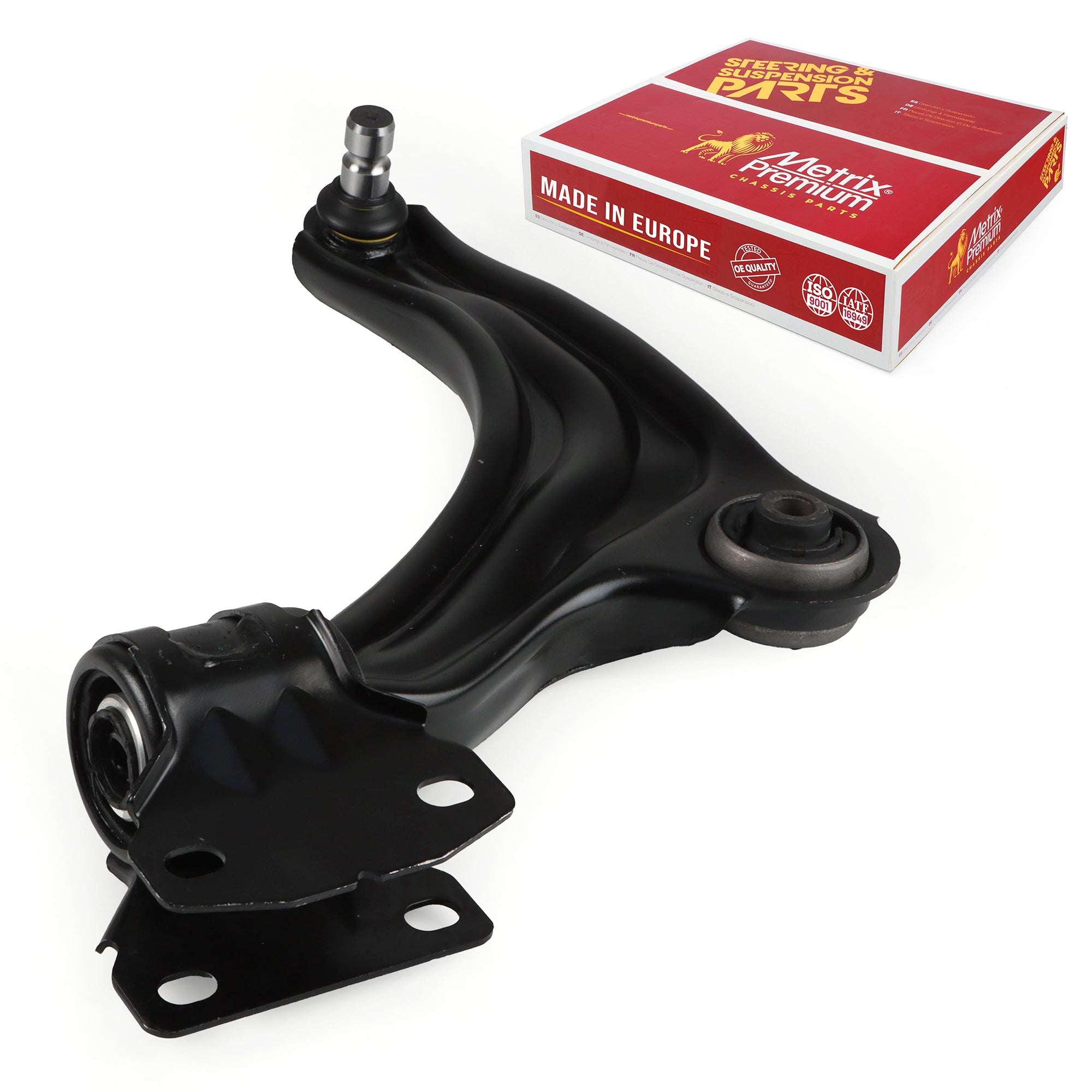 Metrix Premium Chassis Parts Front Left Lower Control Arm and Ball Joint Assembly 49897MT OEM fit auto parts