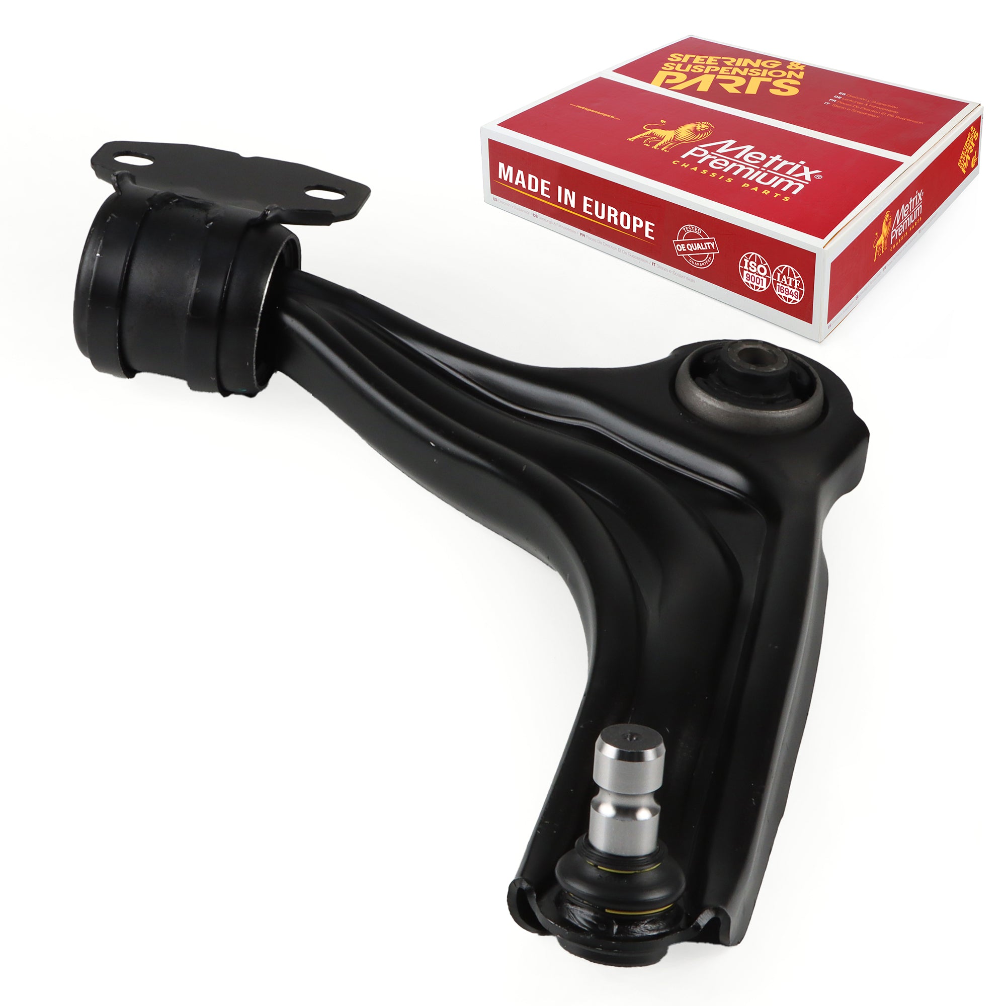 Metrix Premium Chassis Parts Front Right Lower Control Arm and Ball Joint Assembly 49898MT OEM fit auto parts