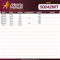 Metrix Premium Chassis Parts Rear Stabilizer Bar Link 50042MT aftermarket car parts
