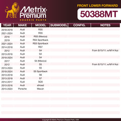 Metrix Premium Chassis Parts suspension steering brake parts