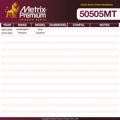 Metrix Premium Chassis Parts suspension steering brake parts