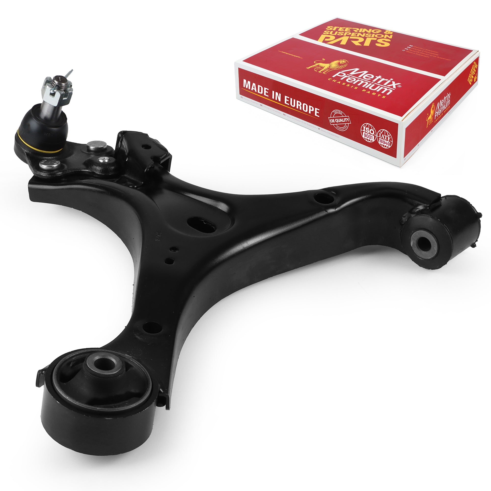 Metrix Premium Chassis Parts Front Right Lower Control Arm and Ball Joint Assembly 50854MT OEM fit auto parts