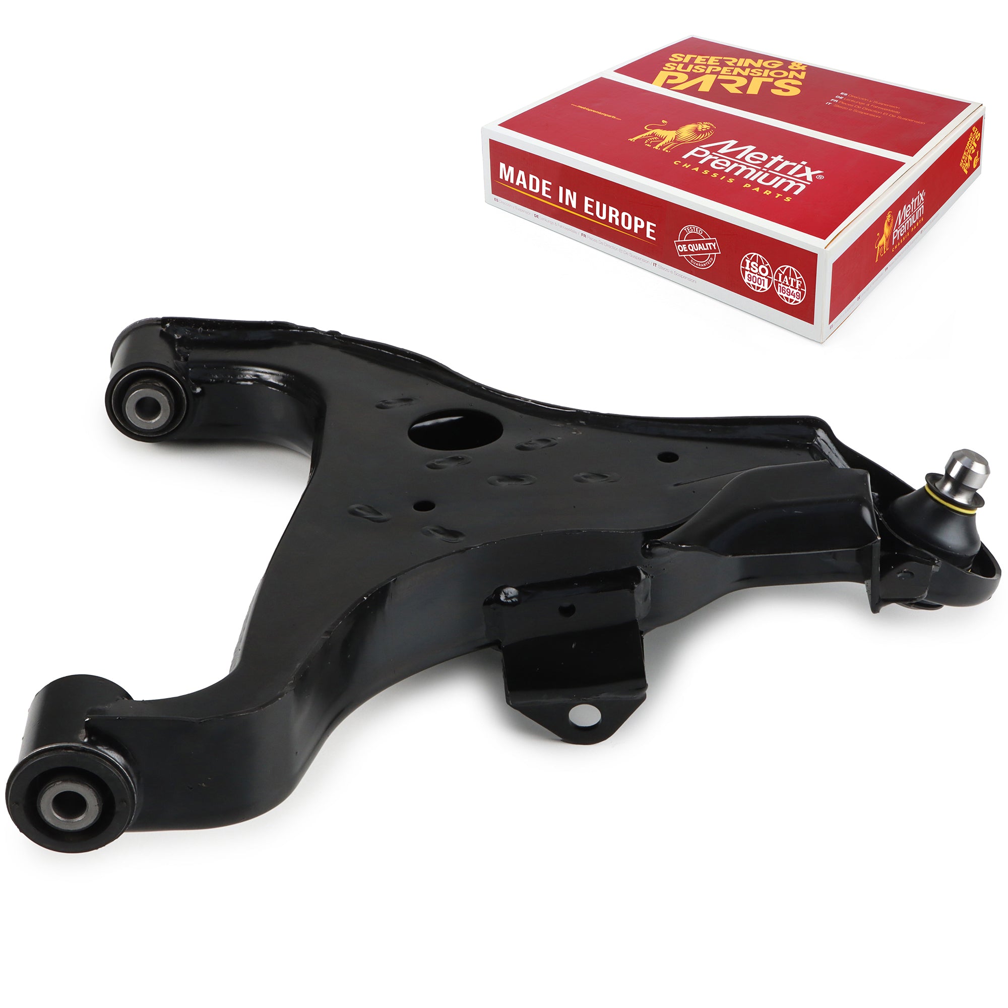Metrix Premium Chassis Parts Front Right Lower Control Arm and Ball Joint Assembly 51550MT OEM fit auto parts