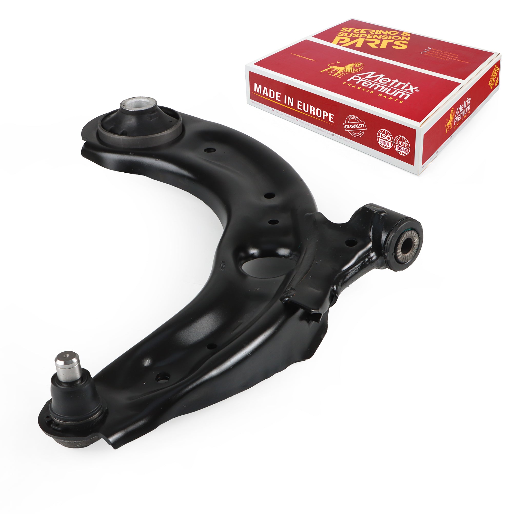 Metrix Premium Chassis Parts Front Right Lower Control Arm and Ball Joint Assembly 51968MT OEM fit auto parts