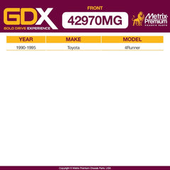 Front Sway Bar Stabilizer Bar Link 42970MG