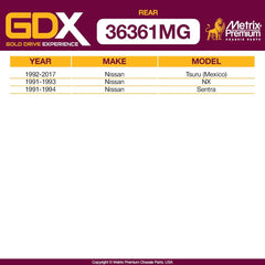 Front Sway Bar Stabilizer Bar Link 36361MG