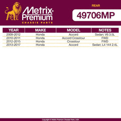 Rear Stabilizer Bar Bushing Kit  49706MP