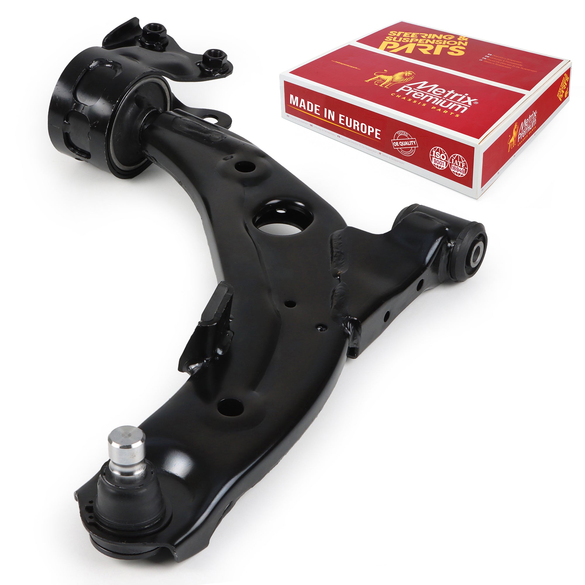 Metrix Premium Chassis Parts Front Right Lower Control Arm and Ball Joint Assembly 53395MT for MAZDA
