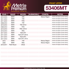 Metrix Premium Chassis Parts suspension steering brake parts