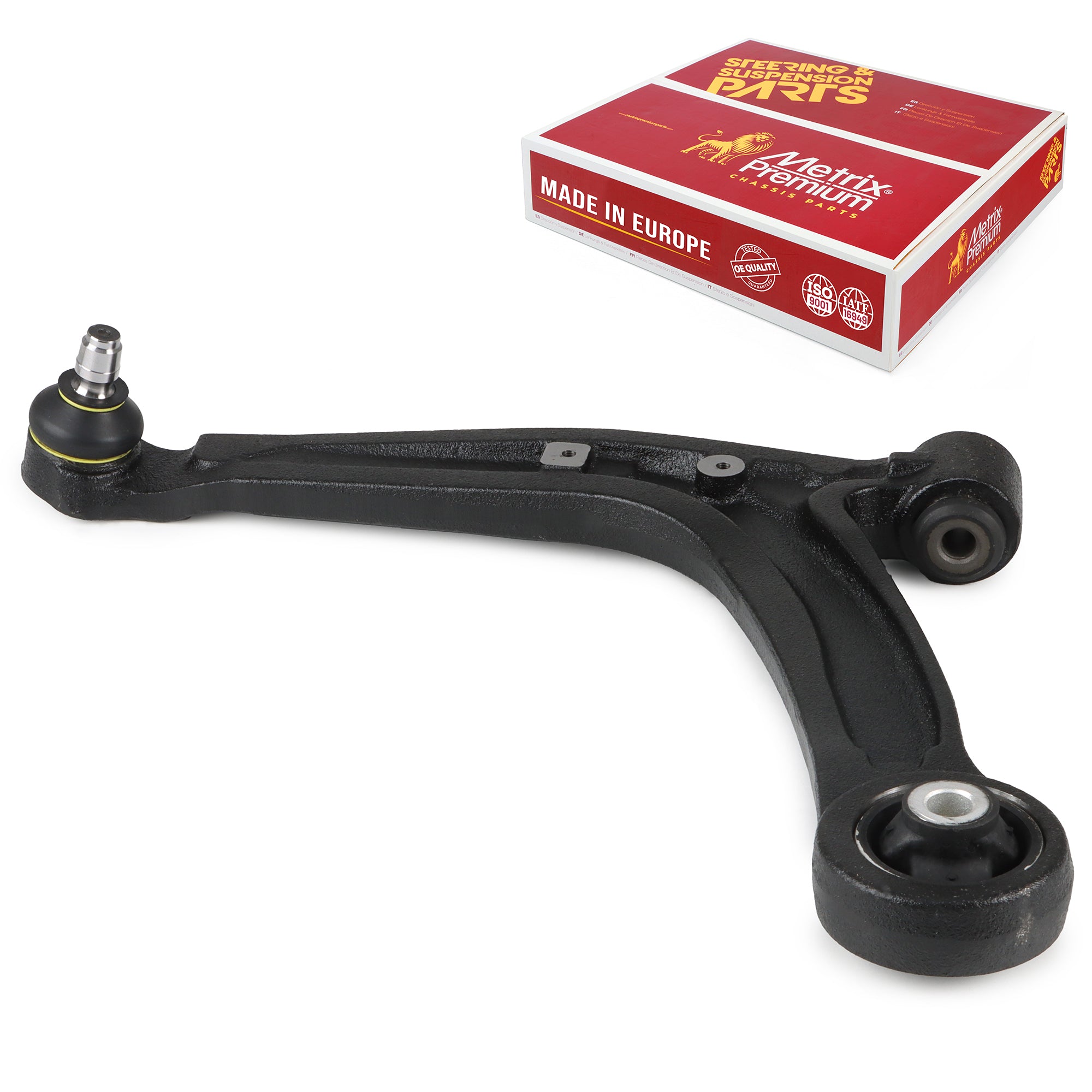 Metrix Premium Chassis Parts Front Left Lower Control Arm and Ball Joint Assembly 53410MT OEM fit auto parts