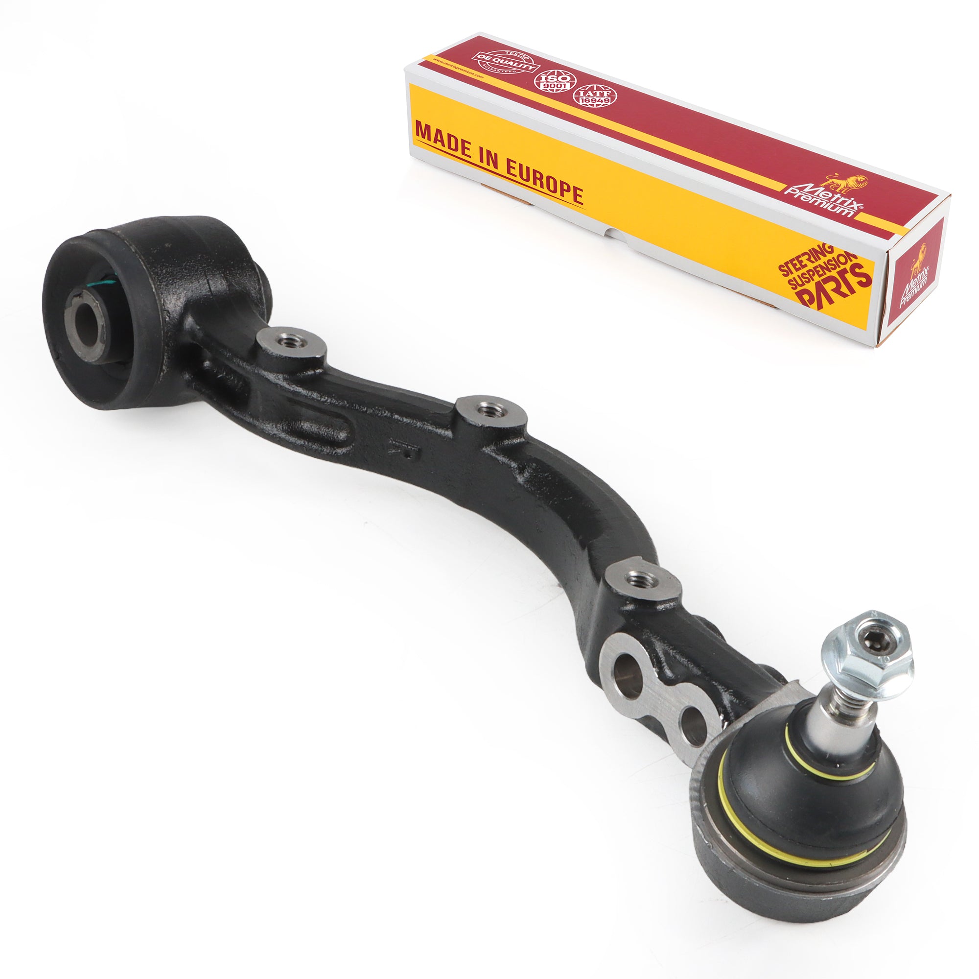 Metrix Premium Chassis Parts Front Right Lower Rearward Control Arm and Ball Joint Assembly 53606MT OEM fit auto parts