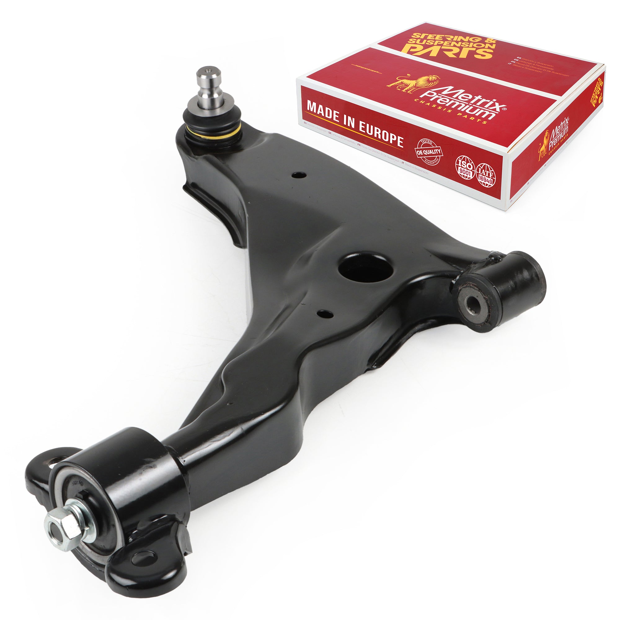 Metrix Premium Chassis Parts Front Left Lower Control Arm and Ball Joint Assembly 53616MT for CHRYSLER, DODGE, MITSUBISHI