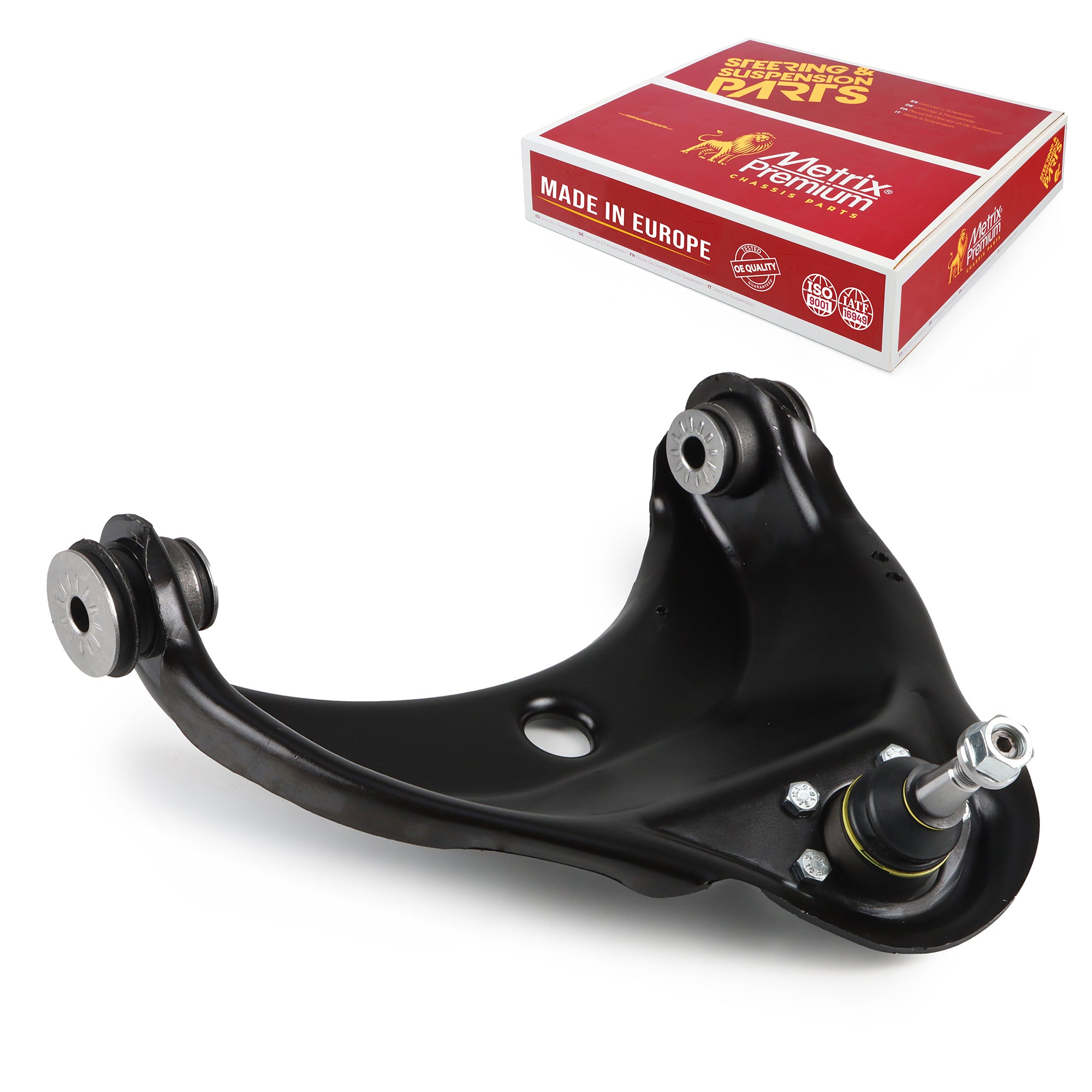 Metrix Premium Chassis Parts Front Left Upper Control Arm and Ball Joint Assembly 53693MT OEM fit auto parts