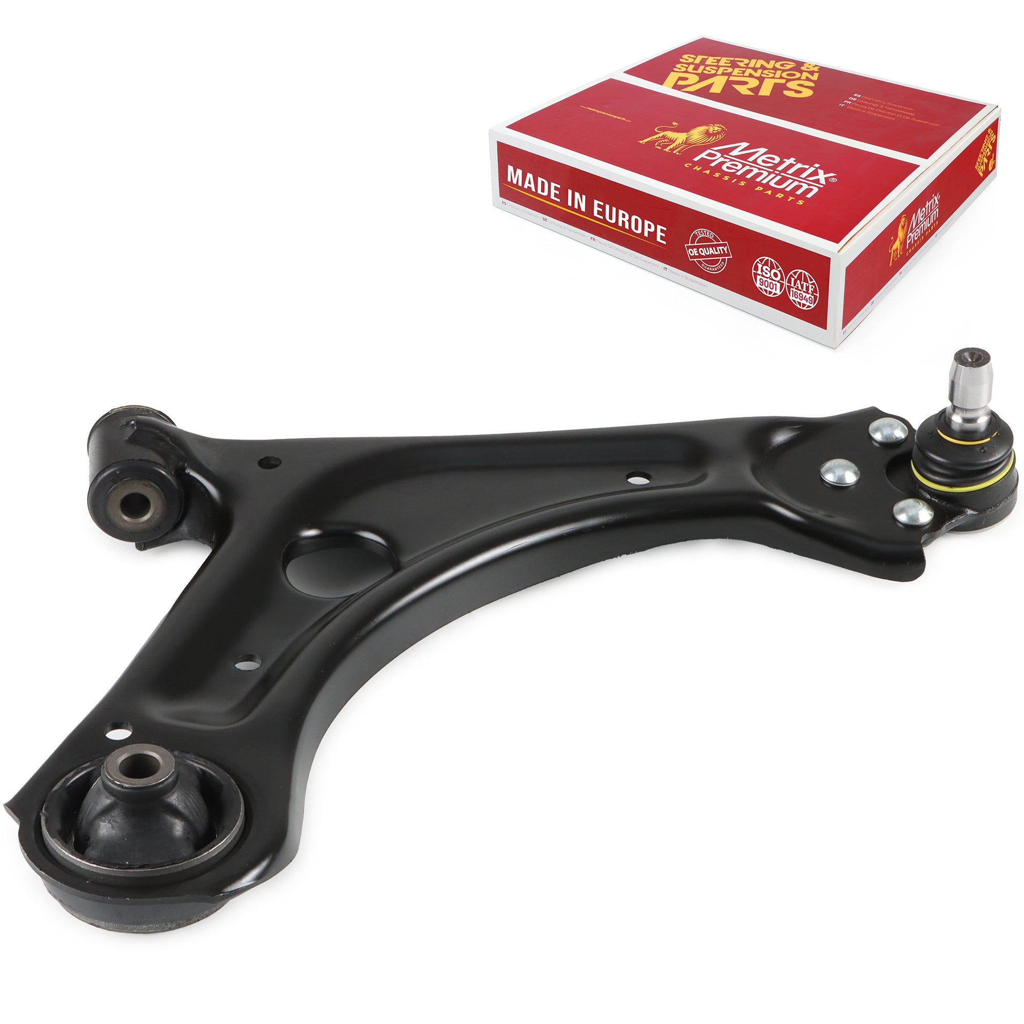 Metrix Premium Chassis Parts Front Right Lower Control Arm and Ball Joint Assembly 54053MT OEM fit auto parts