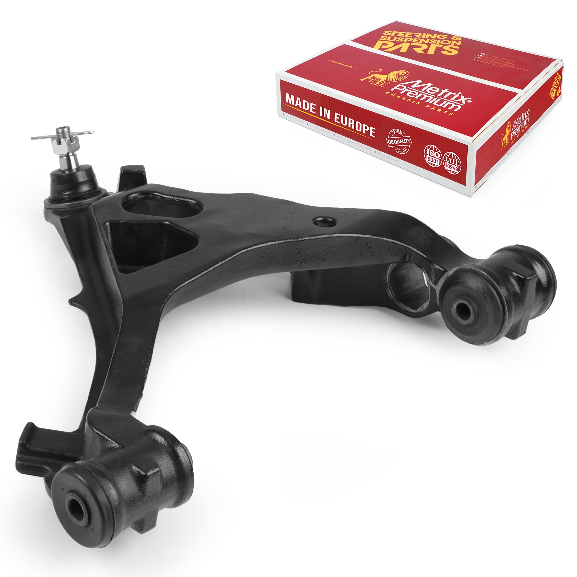 Metrix Premium Chassis Parts Front Left Lower Control Arm and Ball Joint Assembly 56517MT OEM fit auto parts