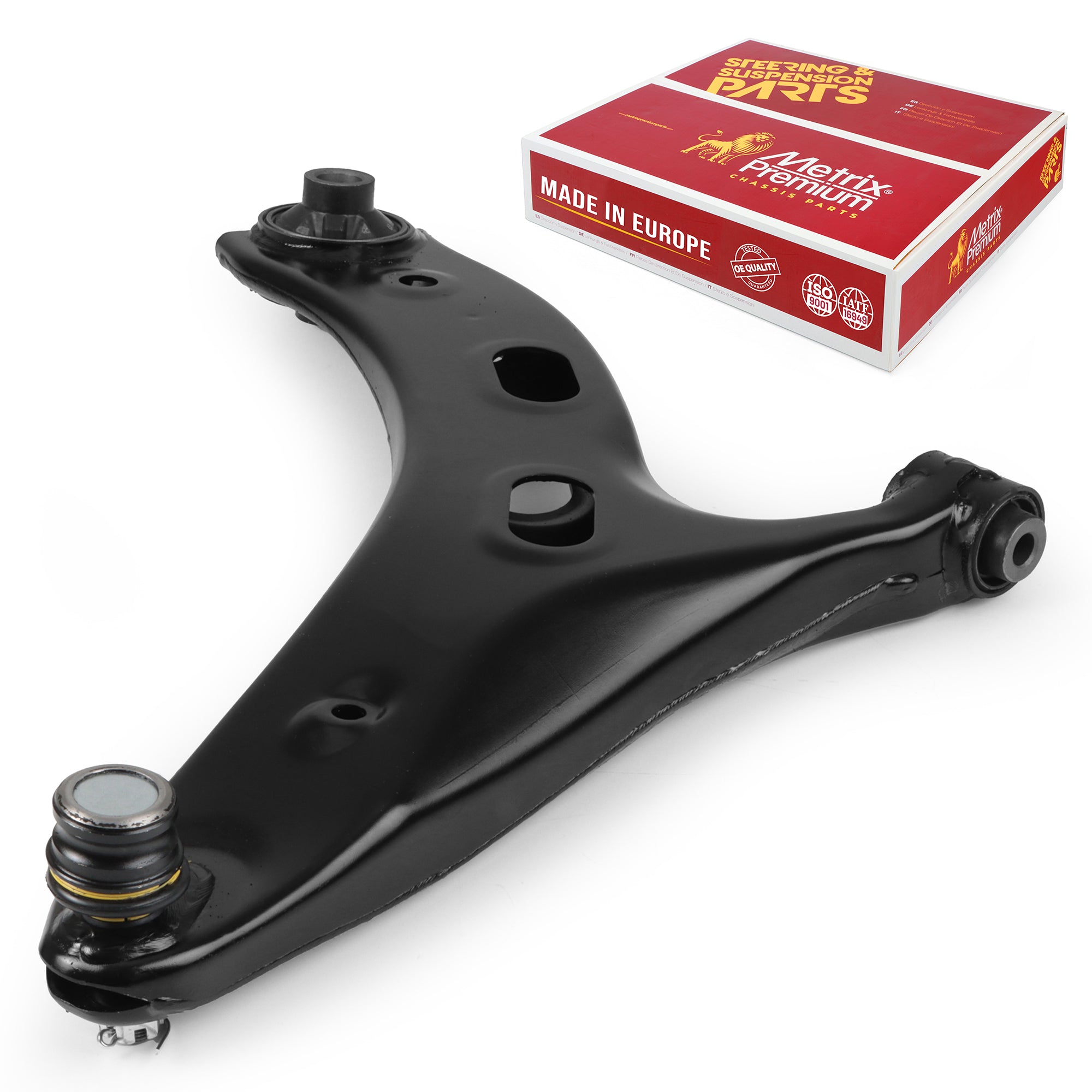 Metrix Premium Chassis Parts Front Right Lower Control Arm and Ball Joint Assembly 57708MT OEM fit auto parts