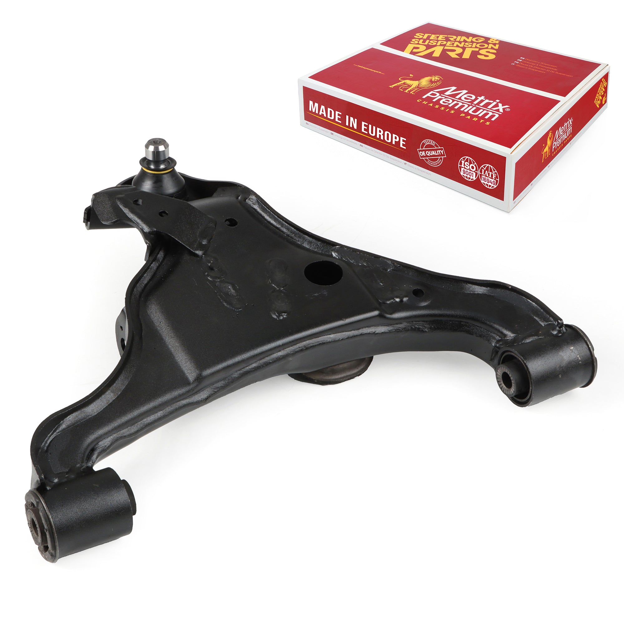 Metrix Premium Chassis Parts Front Left Lower Control Arm and Ball Joint Assembly 57727MT OEM fit auto parts