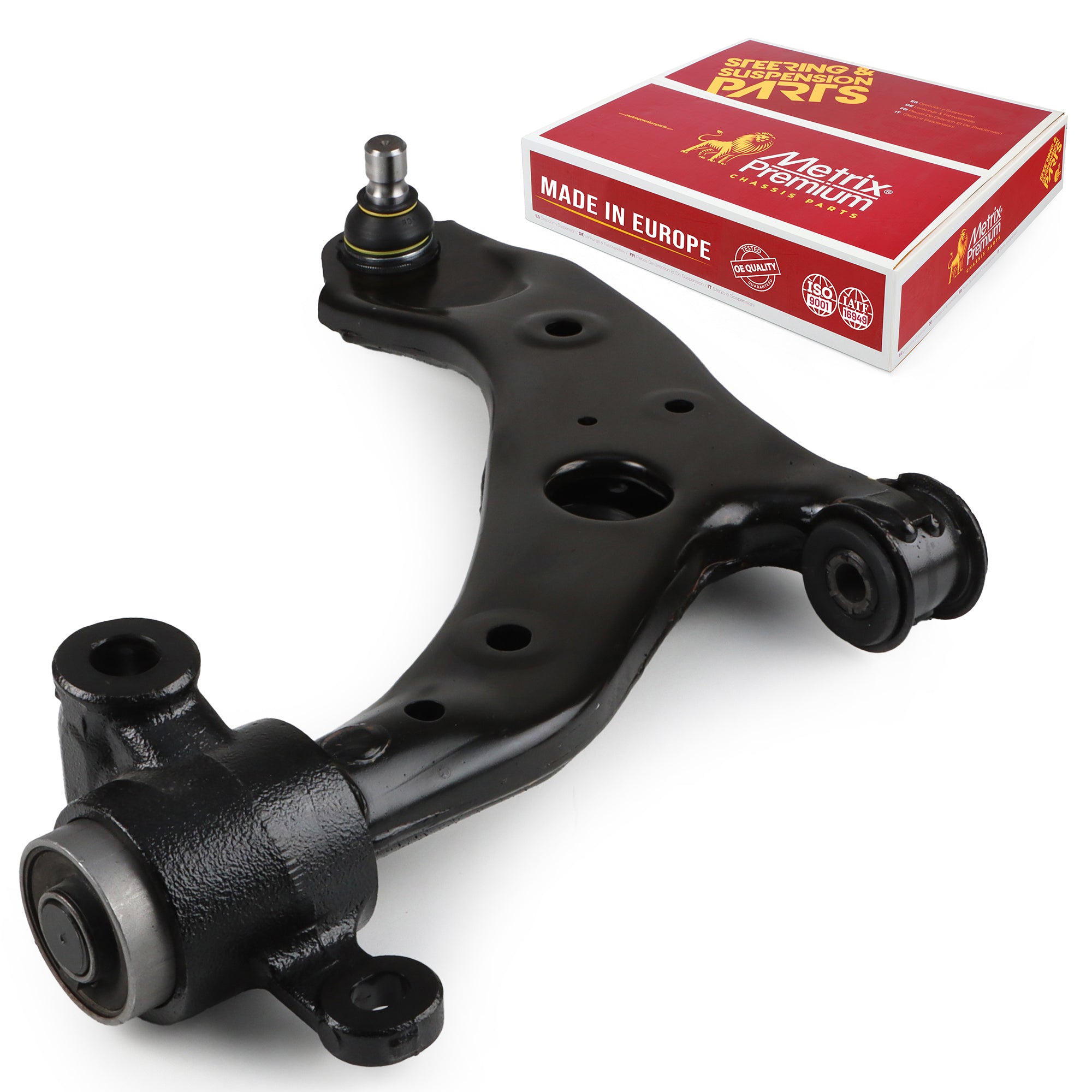 Metrix Premium Chassis Parts Front Left Lower Control Arm and Ball Joint Assembly 58764MT OEM fit auto parts