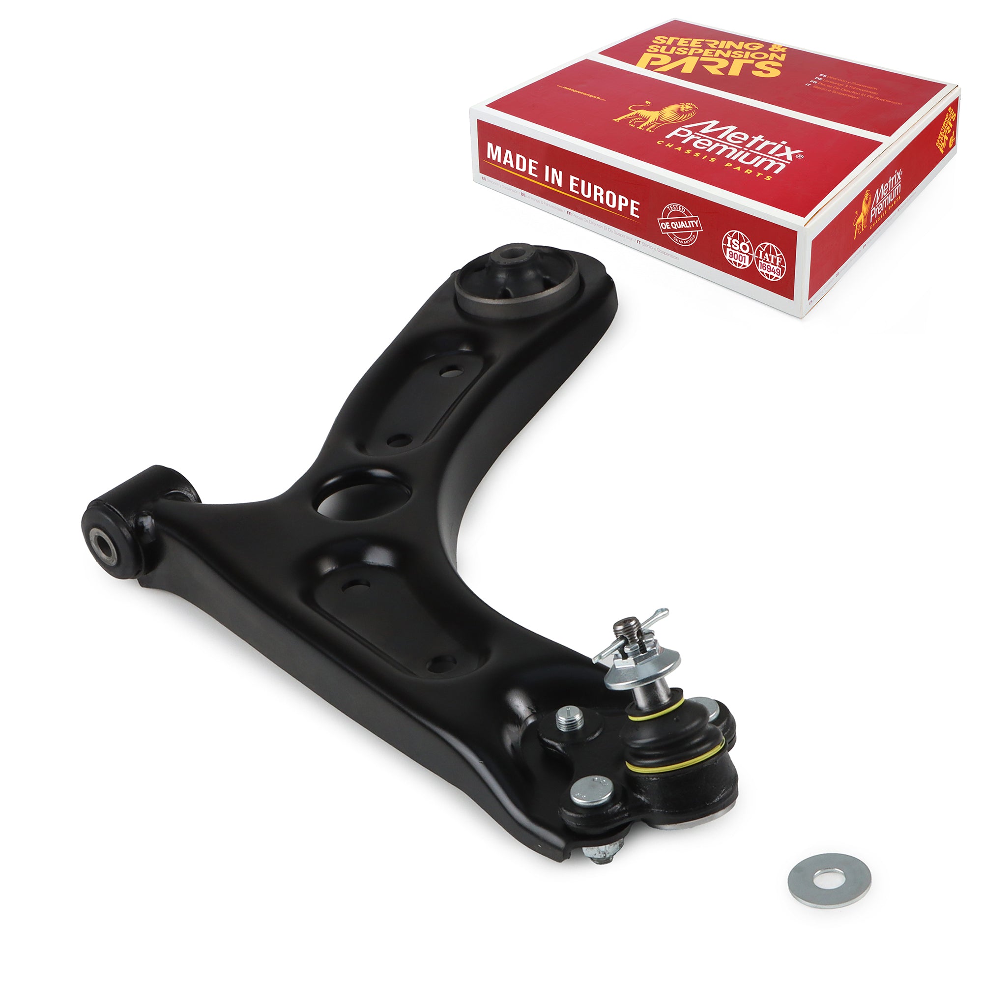 Metrix Premium Chassis Parts Front Left Lower Control Arm and Ball Joint Assembly 60735MT OEM fit auto parts