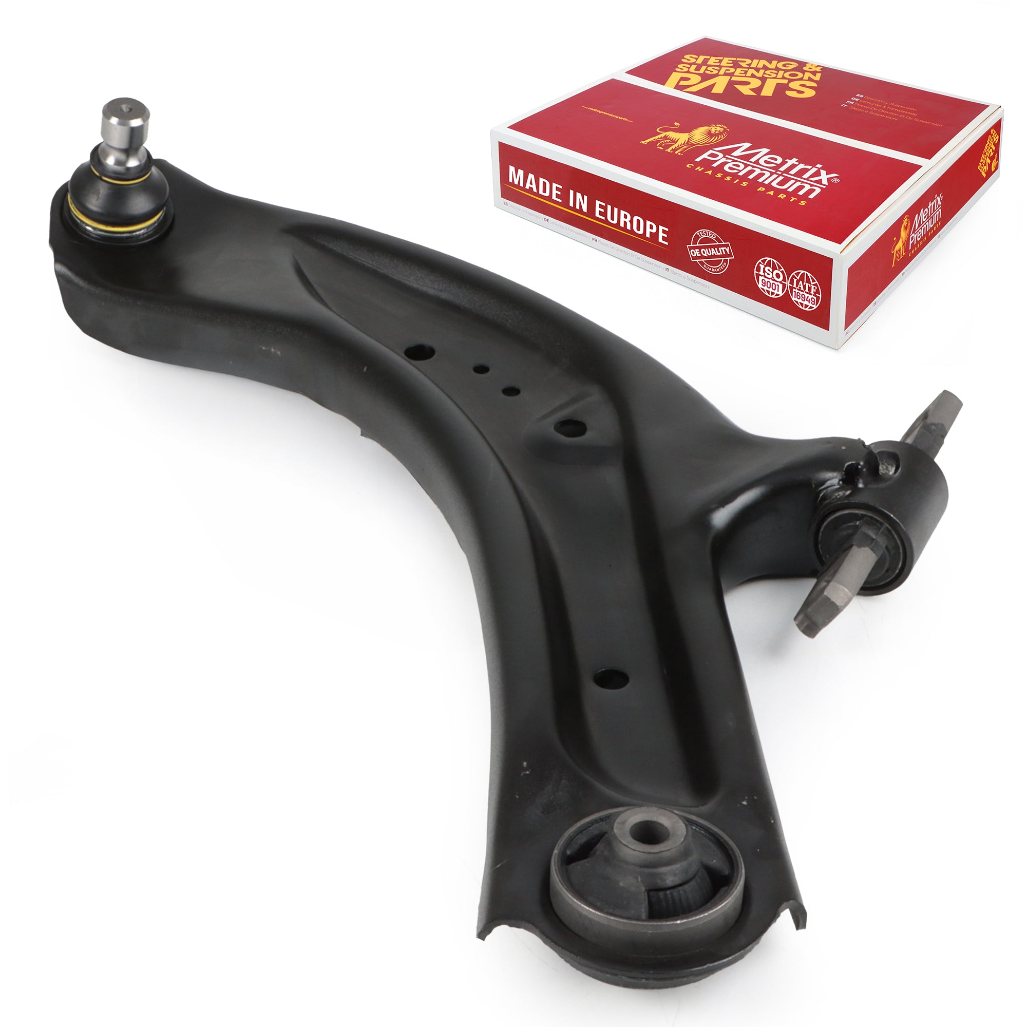 Metrix Premium Chassis Parts Front Left Lower Control Arm and Ball Joint Assembly 60961MT OEM fit auto parts