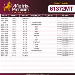 Metrix Premium Front Upper Ball Joint 61372MT OEM fit spare parts