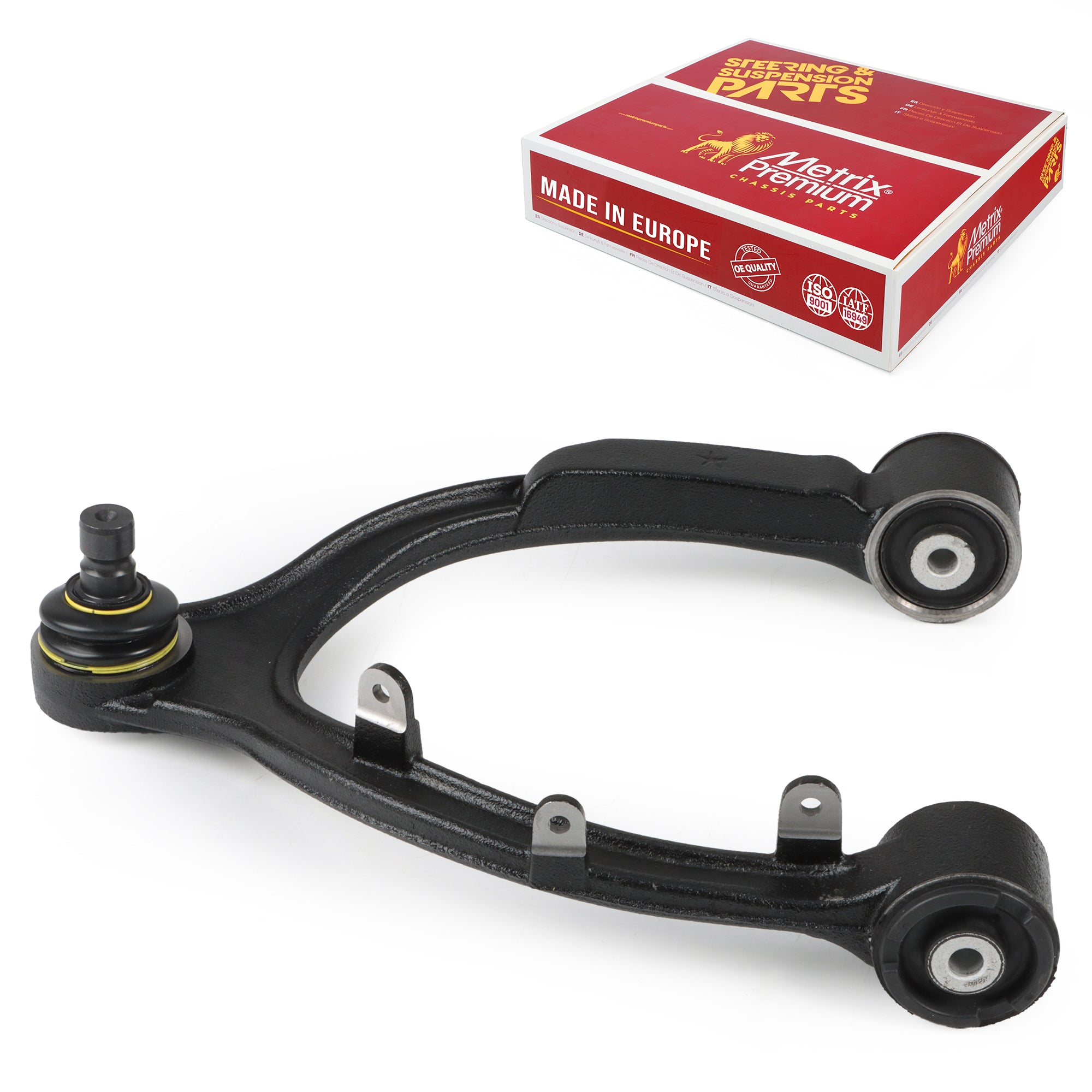 Metrix Premium Chassis Parts Front Left Upper Control Arm and Ball Joint Assembly 61529MT OEM fit auto parts