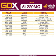 Front Sway Bar Stabilizer Bar Link 51220MG