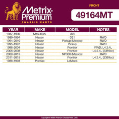 Front Sway Bar Stabilizer Bar Link 49164MT