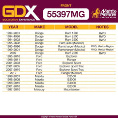 Front Sway Bar Stabilizer Bar Link 55397MG