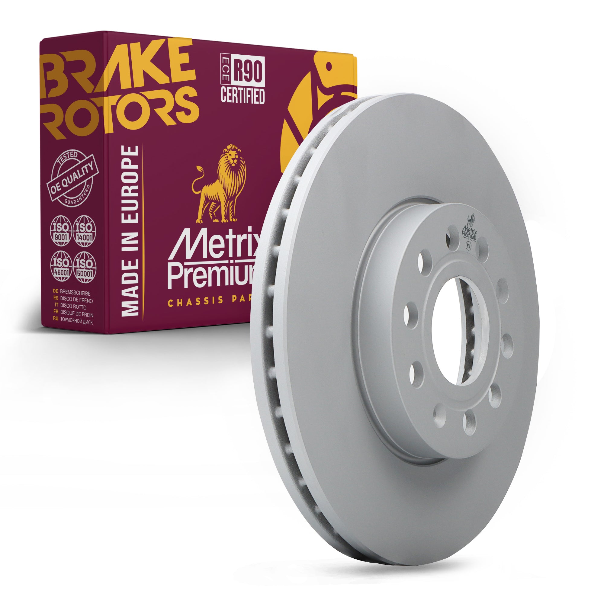 Metrix Premium Front Disc Brake Rotor 83487MF OEM fit auto parts