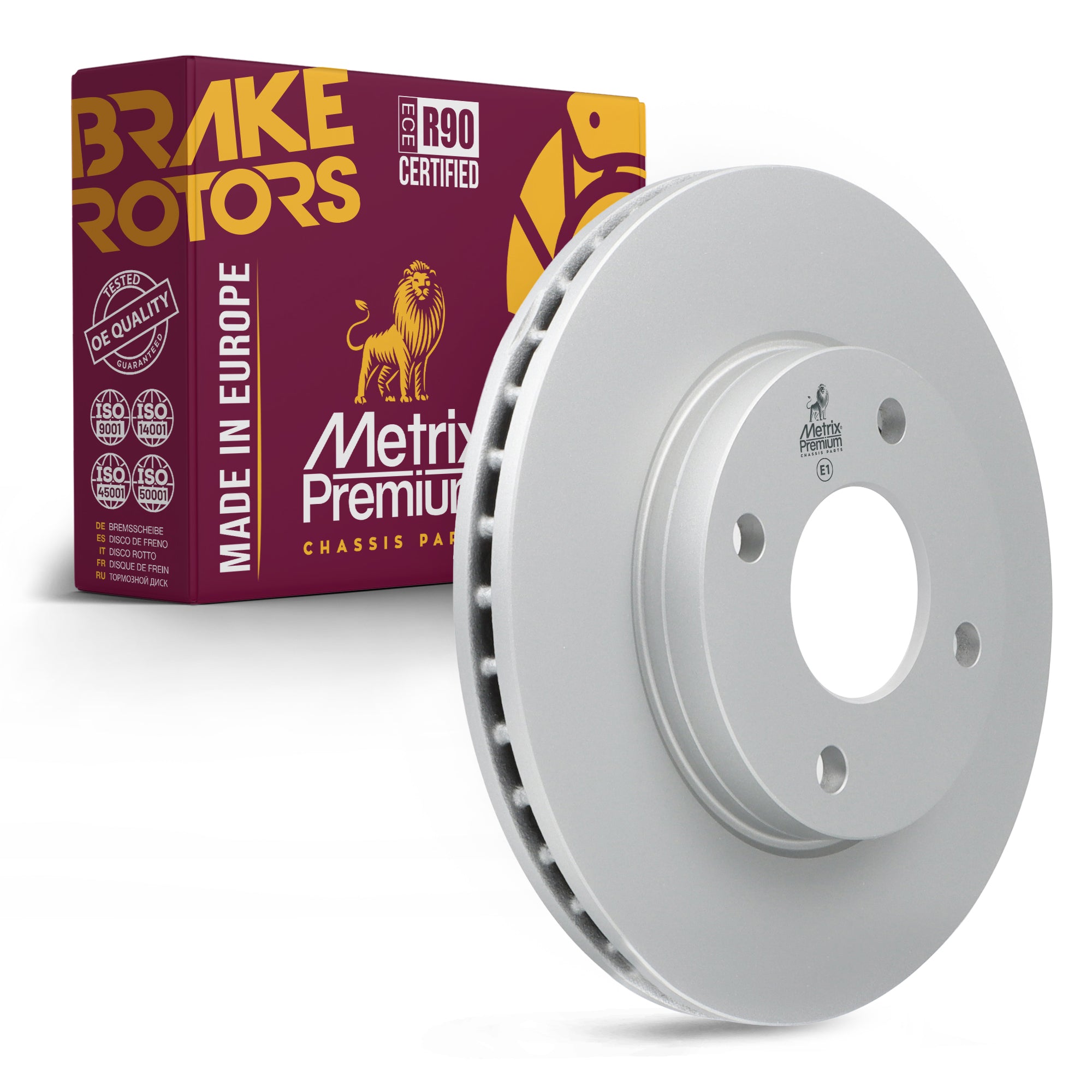 Metrix Premium Front Disc Brake Rotor 83498MF OEM fit auto parts