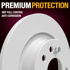 Metrix Premium Rear Disc Brake Rotor Kit 92341MT suspension steering brake parts