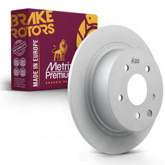 Metrix Premium Chassis Parts - 11.48 inch (291.7mm) Rear Coated Solid Disc Brake Rotor Fits 2002-2022 Nissan Altima, 2004-2008 Nissan Maxima, 2007-2019 Sentra, 2011-2017 Juke