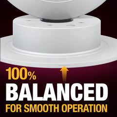 Engineered for thermal stability, they resist warping and maintain consistent stopping power under all driving conditions.