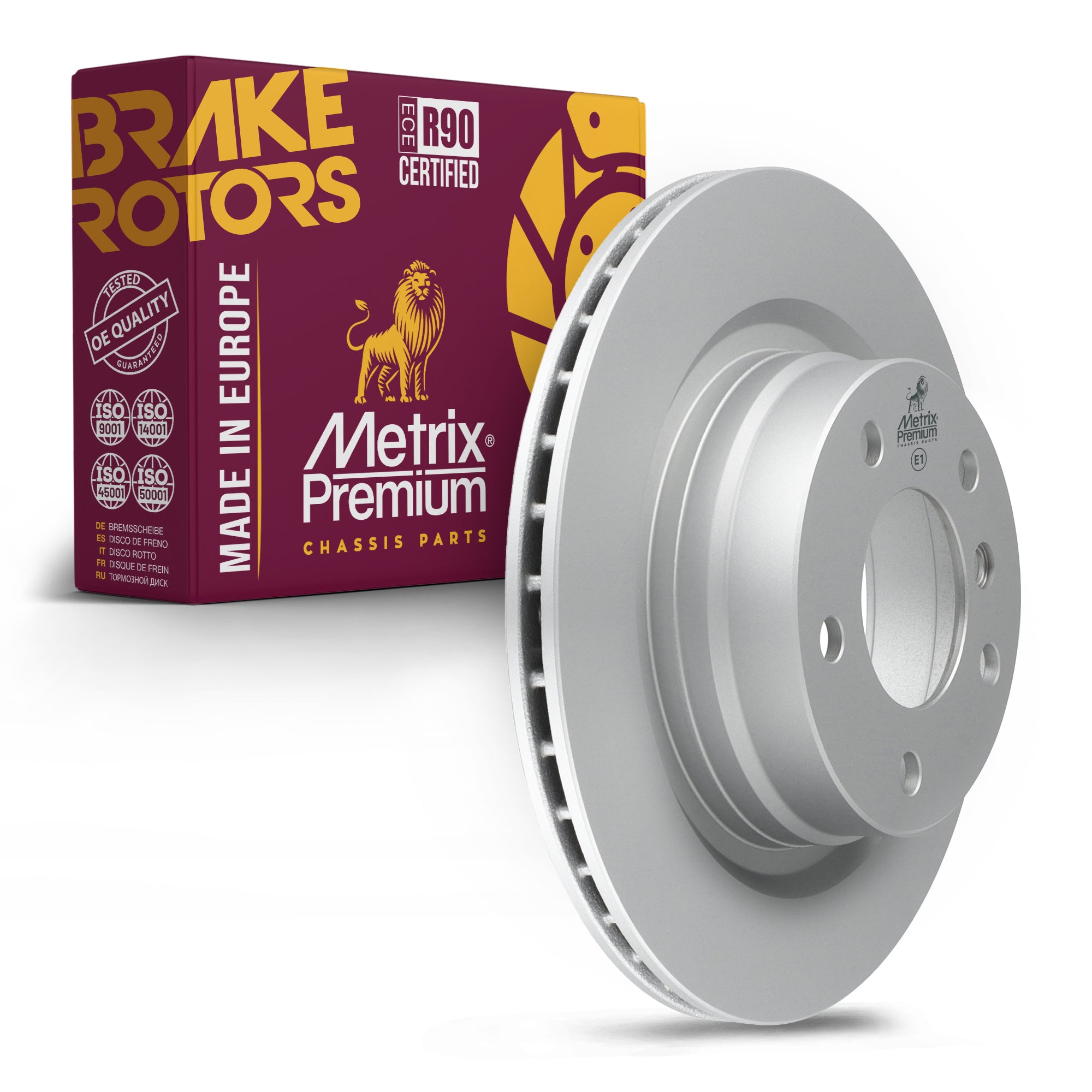 Metrix Premium Rear Disc Brake Rotor 83550MF OEM fit auto parts