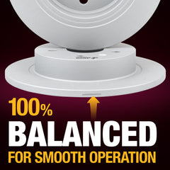 Engineered for thermal stability, they resist warping and maintain consistent stopping power under all driving conditions.