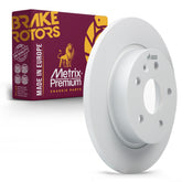 Metrix Premium Chassis Parts - 10.54 inch (267.8mm) Rear Coated Solid Disc Brake Rotor Fits 2011-2015 Chevrolet Cruze, 2013-2019 Chevrolet Sonic, 2013-2022 Trax, 2013-2022 Buick Encore