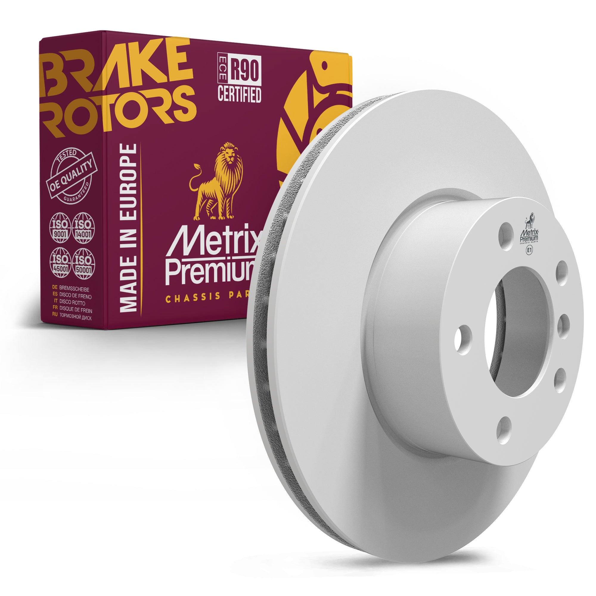 Metrix Premium Front Disc Brake Rotor 83590MF OEM fit auto parts