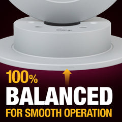 Engineered for thermal stability, they resist warping and maintain consistent stopping power under all driving conditions.