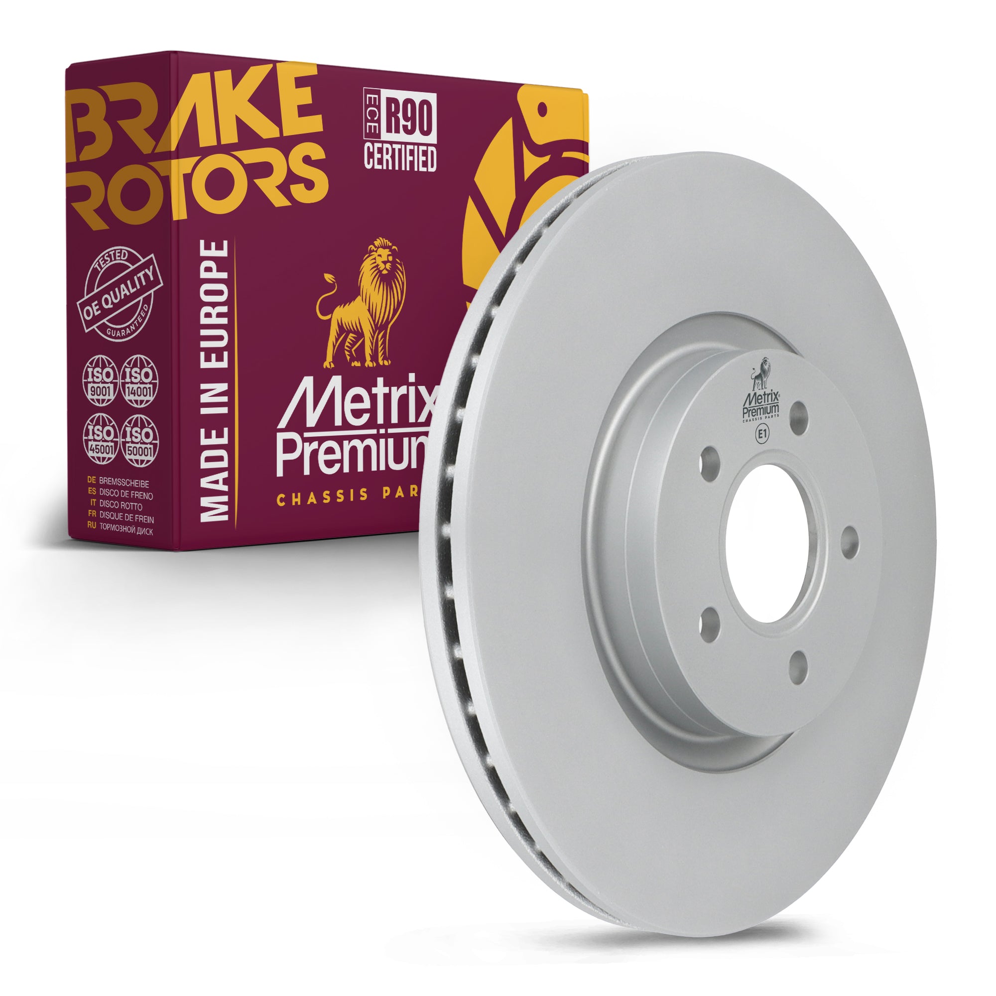 Metrix Premium Front Disc Brake Rotor 83642MF OEM fit auto parts