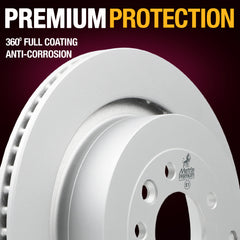 Metrix Premium Rear Disc Brake Rotor Kit 92620MT suspension steering brake parts